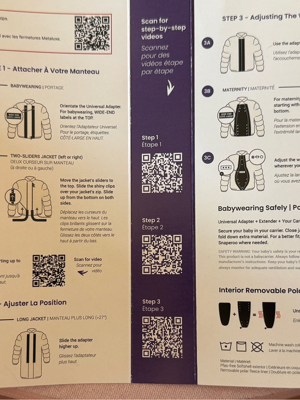 Make My Belly Fit- Universal Jacket Extender for Maternity and Babywearing
